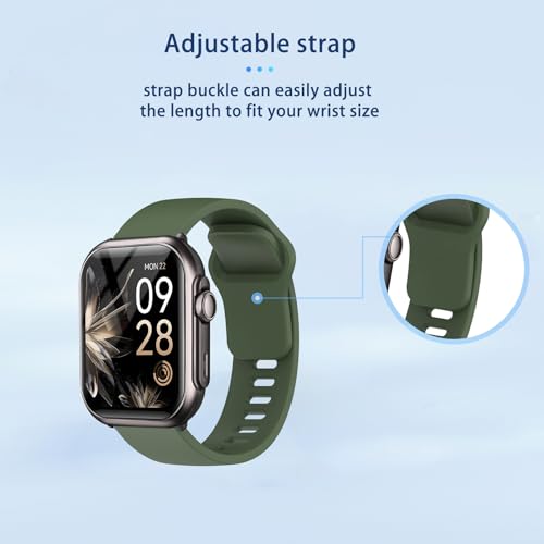 Correa de silicona para RUXINGX G62 smartwatch miniatura 6
