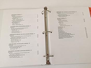 The complete portfolio of tests for hiring office personnel