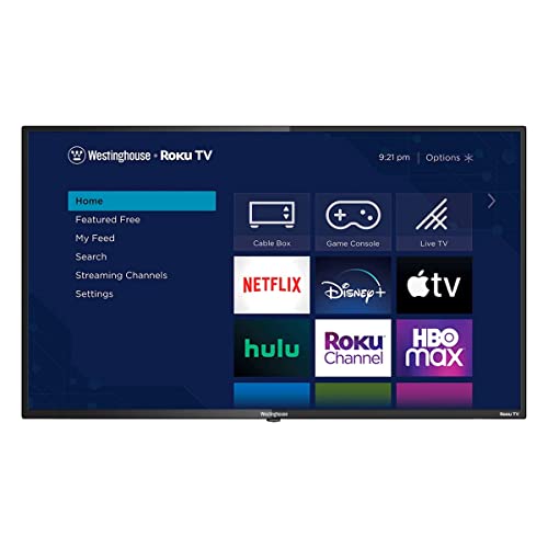 Westinghouse 43-Inch 4K Uhd Smart Tv With Hdr 60Hz Refresh Rate Compatible With Alexa & Google Assistant + Free Wall Mount (No Stands) Wr43Ux4210 (Renewed) #TOP2