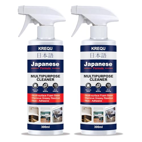 Image of Pack of 2 Japanese Multipurpose Cleaner Oxalic Stain Removal Spray for Tiles, Sink, Bathroom, Floors & Hard Surfaces, Easy-to-Use Spray Bottle for Household Surface Cleaning 300ml (2 Pack)