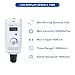 +UXI Overhead Stirrer 100L LCD Digital Labotary Lab Stirrers Mixer Time and Speed Adjustable 30-2200rpm Max.100L Max.100000mpa.s Industrial Stirrer Mixer Homogenizer Grinder 110V 20/40/60/100L