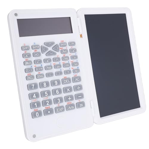Calculadora científica de 6 pulgadas con bloc de notas digital para resolver problemas escolares