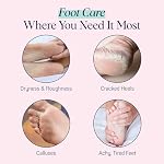 SpaLife Moisturizing Foot Sockies 8 Pairs | Foot Mask for Dry Cracked Feet Intensive Repair Treatment | Tea Tree Oil Softening Booties | Callus Remover Alternative | Self Care Gifts for Women - Image 4