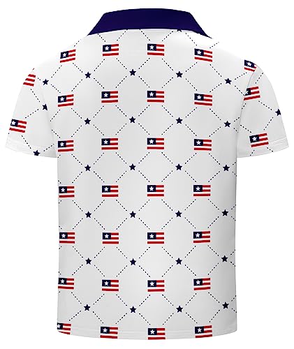 Image of V VALANCH Boys Polo Shirts Short Sleeve Casual Shrits