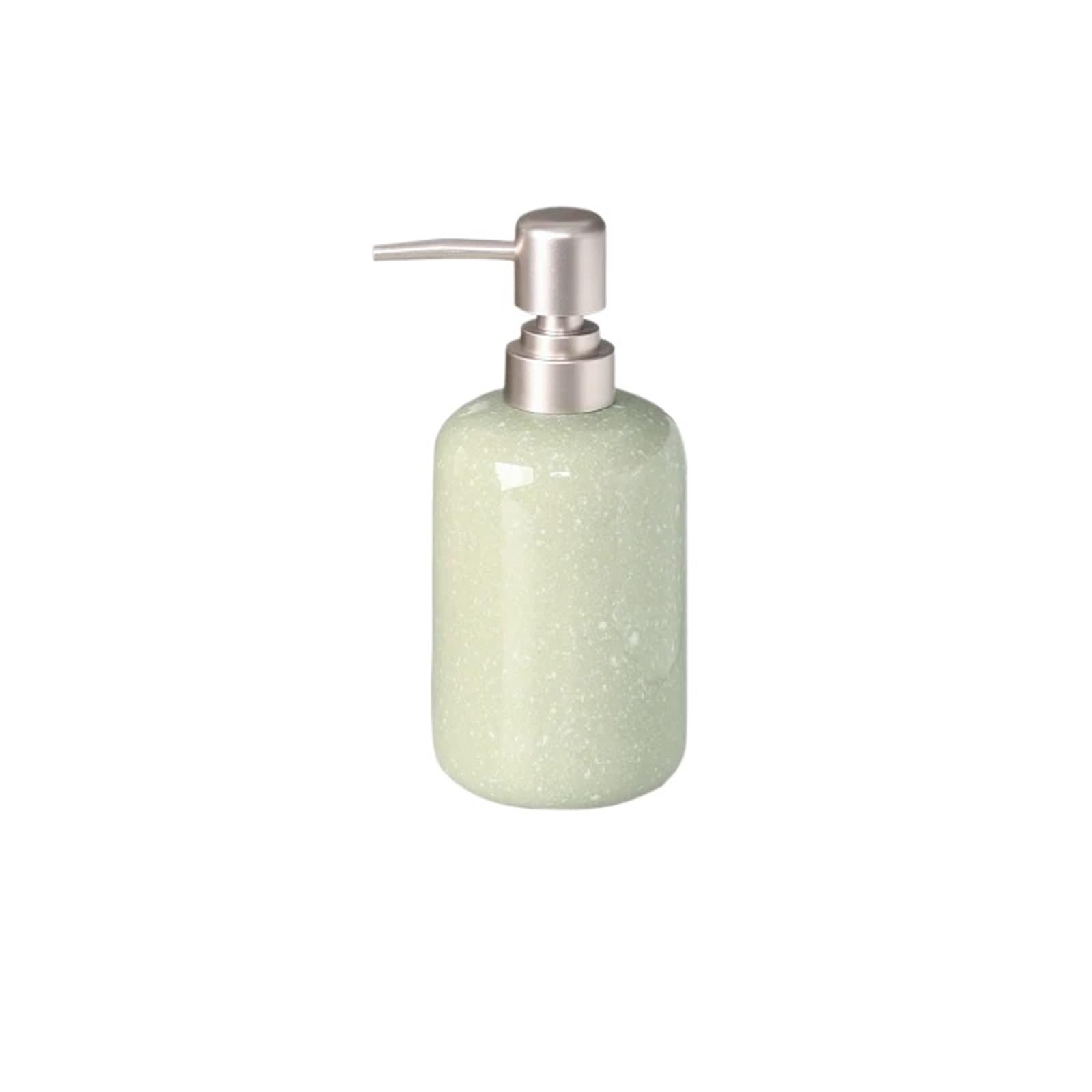 Ceramic Soap Dispenser Simple Ceramic Soap Bottle Toilet Shampoo Shower Gel Lotion Hand Sanitizer Bottles Household Bathroom Supplies(A green)