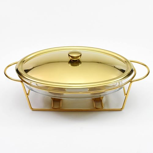 Récipient chauffant pour aliments de 3 L pour banquet et traiteur