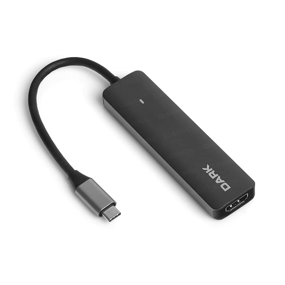 Dark USB 3.1 Gen1 Type-C 5 in 1 HDMI/USB 3.0 - USB 2.0 / USB-C