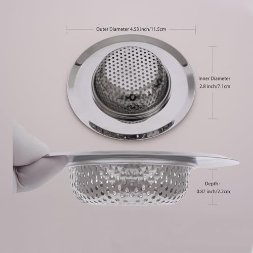 Coladores de Acero Inoxidable para Cocina 4 Piezas miniatura 6