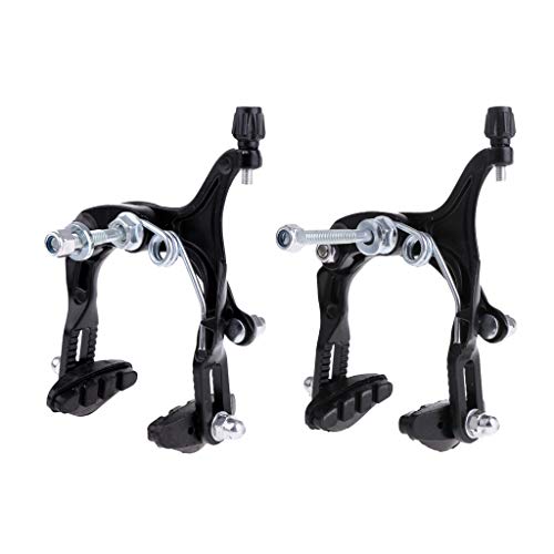 YIJU 1 Conjunto de Bicicleta Lado Puxar Bicicleta Frente Traseira Pinça de Freio Conjunto Cabo de Al