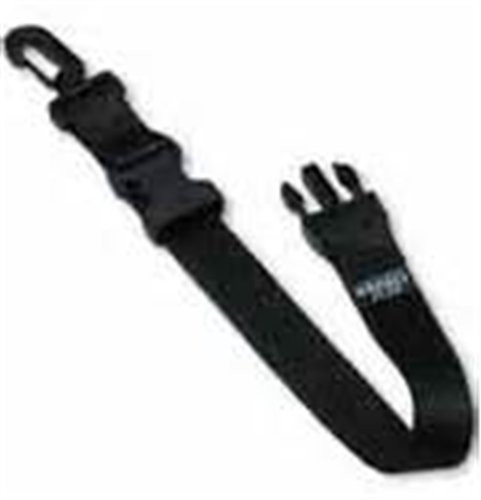 Sangle de palme Princeton Tec noire pour remplacer une boucle cassée et éviter la perte