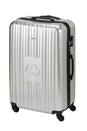 Preisvergleich Produktbild Princess Traveller Florida Lightweight Traveller Koffer, 97 Liter, Silver Metallic