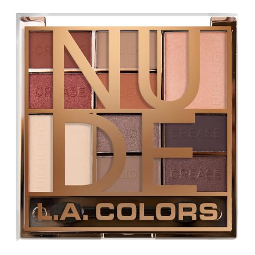 L.A. COLORS Color Block Eyeshadow, Nude CES135A - Thumbnail 2