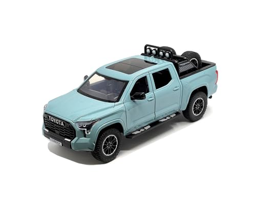 2023 Tundra TRD 4x4 Pickup Lunar Rock Gris 1:24 miniatura 2