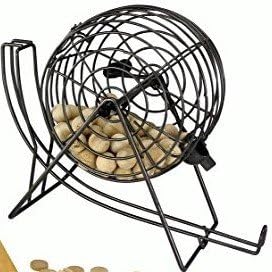CAGE ONLY-Bingo Cage-Deluxe Brushed Metal