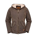 Outback Trading Women's 2874 Heidi Vintage Canyonland Water Resistant Long Sleeve Insulated Concealed Carry Hooded Jacket