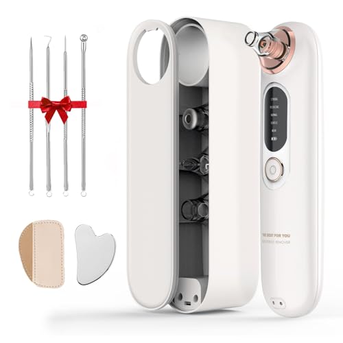 Pore Vacuum Blackhead Remover - Face Cleaner & Pimple Extractor T...