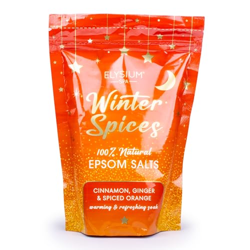Elysium Spa Winter Spices Epsom Salts - Cinnamon, Ginger & Spiced Orange