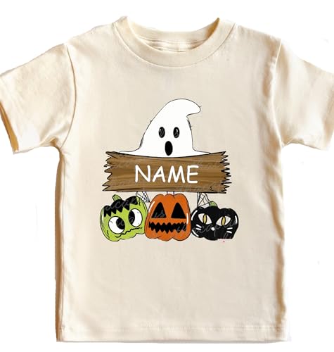 Rising Destiny Kids Custom Halloween Shirt, Personalized Halloween Name Shirt, Name Kids Shirt, Boys Halloween Shirt, Custom Halloween Toddler Shirt