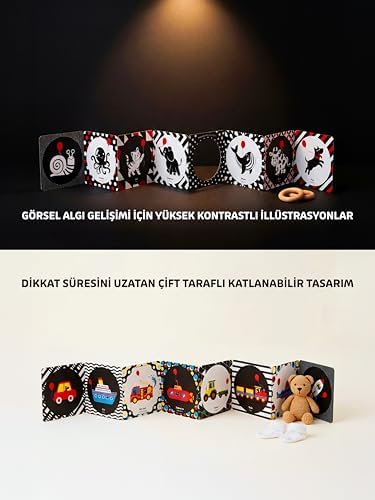 Tummy Time Kitabım - Tummy Time Bebek Aynası ve Katlanır Kitap - Görsel 2