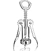 Upgrade wijn kurkentrekkers flesopener – Open gemakkelijk rode wijn kurkentrekker vleugel kurken schroef Prosecco…
