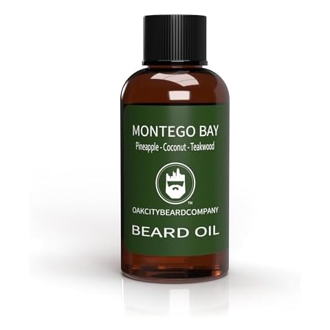 OakCityBeardCo. Montego Bay Beard Oil Cover