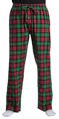 Red Green Plaid 100% Cotton Flannel