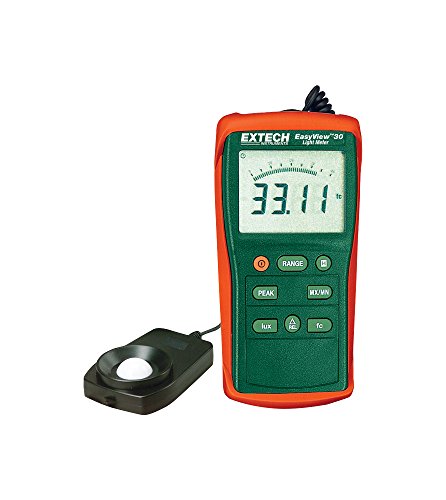 Discount 70% Extech EA30-NIST Easy View Wide Range Light Meter with NIST Popular Extech EA30-NIST Easy View Wide Range Light Meter with NIST