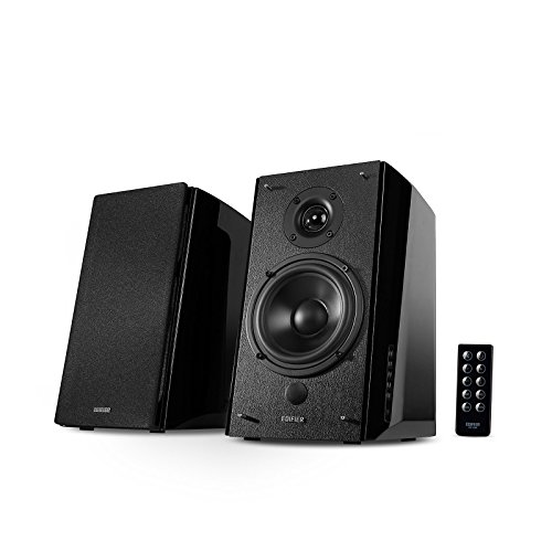 Edifier R2000DB Powered Bluetooth Bookshelf Speakers - Near-Field Studio Monitors - Optical Input -...