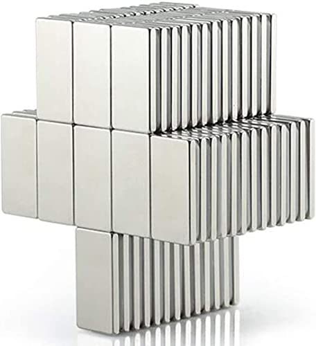 Wotoy 75 Pieces 10X5X1Mm Diy Personalized Multi-Use For Fridge Door Whiteboard Map Bulletin Boards Refrige Rectangle Magnets #TOP9