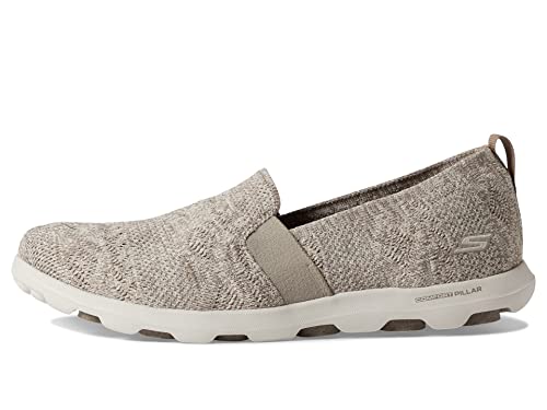 Skechers Women's ON-The-GO 2.0-Refine Loafer Flat, Taupe, 8