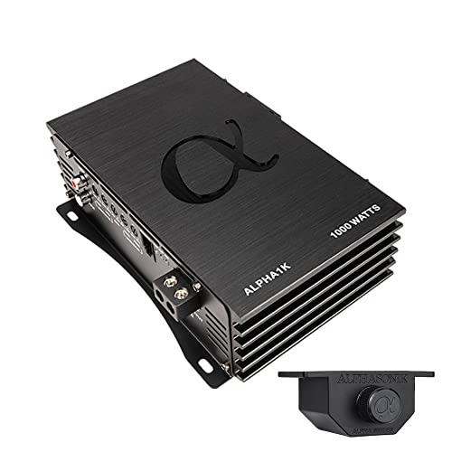 Alphasonik ALPHA1K 1000W RMS Monoblock Car Amp