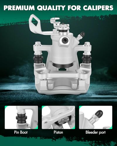 Image of SCITOO 19B3319 19B3318 Rear Left & Right Disc Brake Calipers Assembly w /Bracket For Mini For Cooper 2007-2015