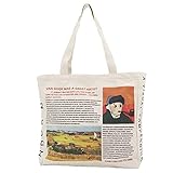 ESTILO DE BOLSO ESTÉTICO: es fácil de combinar con su ropa diaria. Bolso de mano perfecto para la escuela, la oficina, la biblioteca, las citas, la playa, los viajes, el yoga, las compras. Este lindo bolso de mano es un gran regalo para hija, esposa, novia, madre .