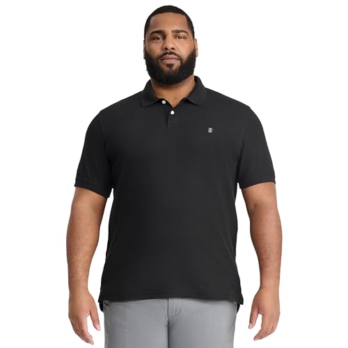 IZOD Men's Big and Tall Advantage Performance Short Sleeve Polo Shirt