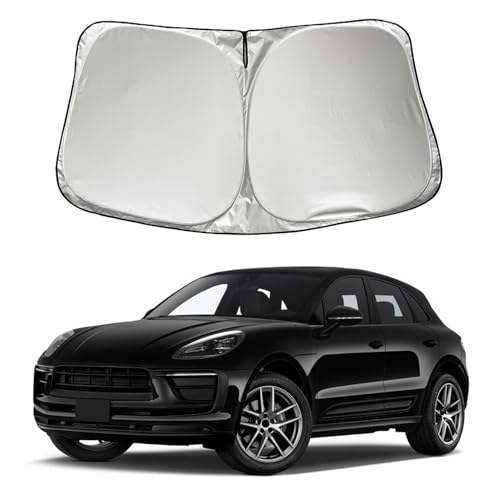 SZYUCHEN Car Windshield Sun Shade Sunshade Compatible with Porsche Macan...