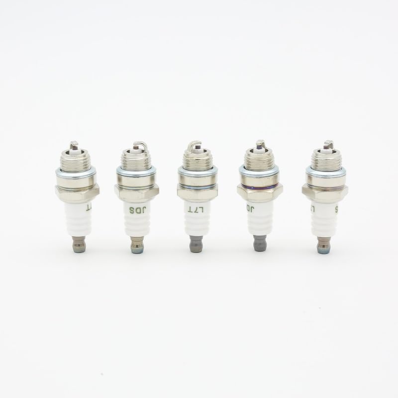 Pièces détachées 5 pièces 25cc 52cc 62cc tronçonneuse débroussailleuse bougie d'allumage for moteur 2 temps outils de Jardin rechange Ferramentas