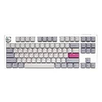 Ducky One 3 TKL Mist Grey Hotswap RGB Double Shot PBT Quack