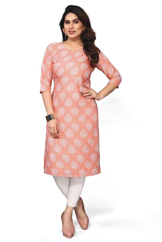 Image of Women Printed Crepe Kurtas