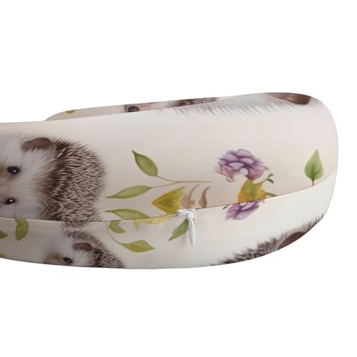 Almohada de viaje para bebé en forma de erizo miniatura 4