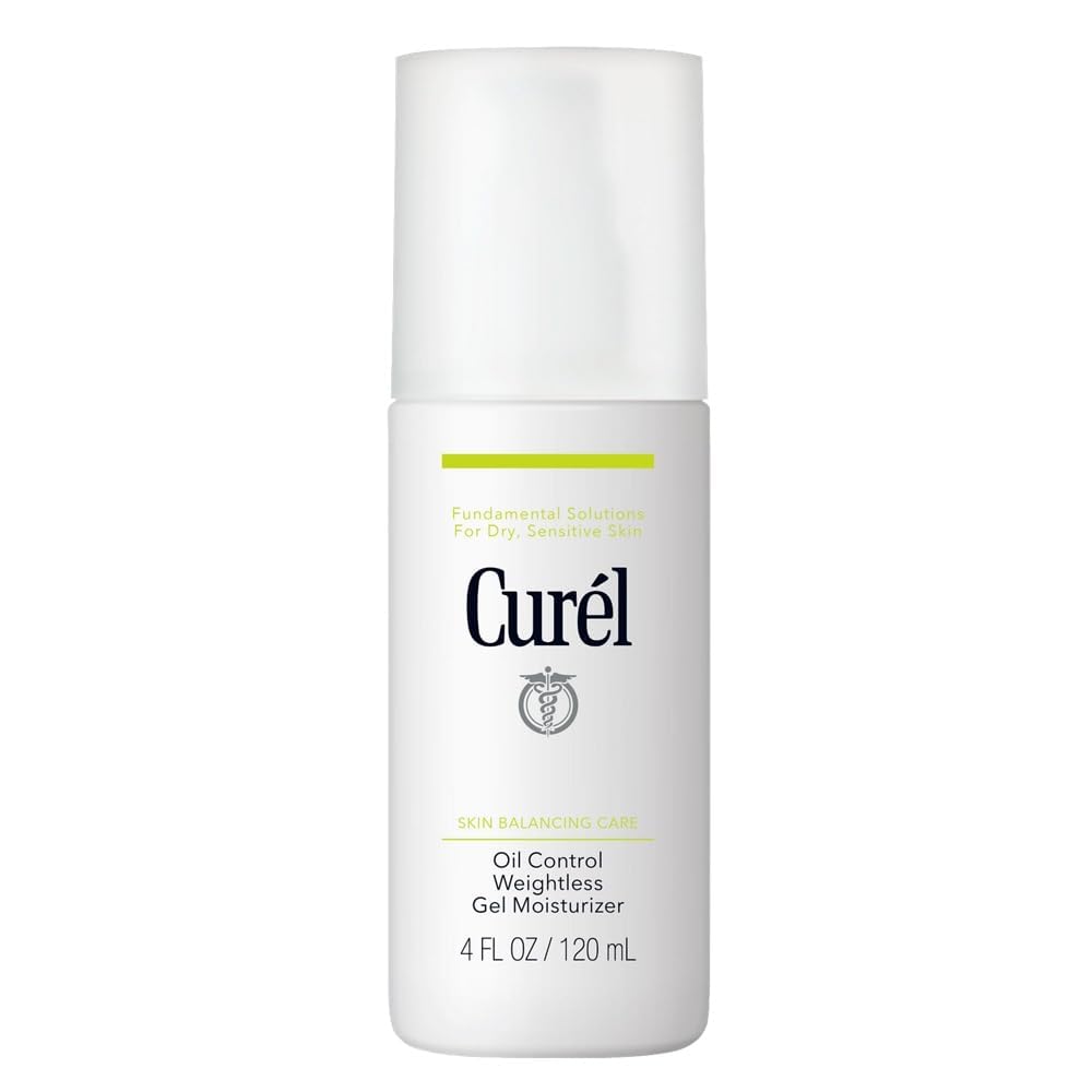 Curel Curã©L Skin Balancing Oil Control Weightless Gel Moisturiser For Oily, Sensitive Skin
