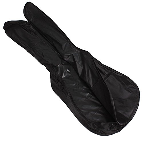 ROSENICE Sac de Guitare Imperméable avec sangle-38 pouces (noir) - Les Beatles, Paul McCartney, John Lennon, RIngo Starr, George Harrison ROSENICE Sac de Guitare Imperméable avec sangle-38 pouces (noir) – Image 3