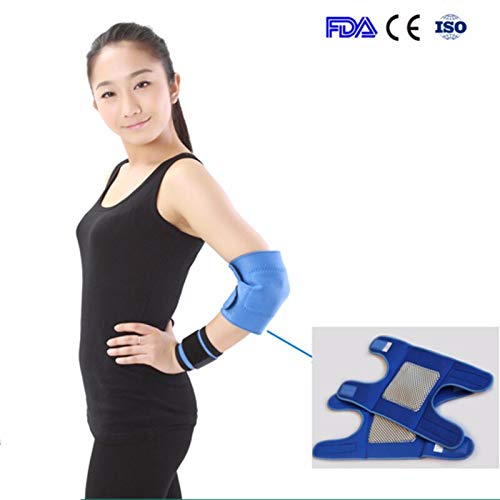 Medical Elbow Brace Elbow Support Self Heating Belts(Blue) Amazon.in