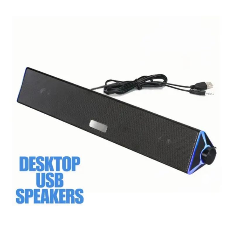 Image of Drumstone 𝟏𝟓-𝐘𝐞𝐚𝐫 𝐖𝐚𝐫𝐫𝐚𝐧𝐭𝐲 USB Wired Desktop Speaker | 6W Mini Stereo PC /Laptop Audio with Crystal Clear Sound - Compact Powerful Audio Gift for Office, Gamers & Home Workspace