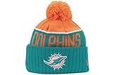 Miami Dolphins 2015 Sport Knit Cuffed Pom Knit Cap / Beanie