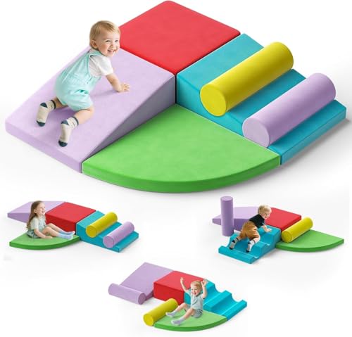 STYPLZ Blocs de construction en mousse pour enfants, blocs d'escalade d'intérieur, structures d'escalade pour enfants, blocs géants pour s'amuser et grimper,...