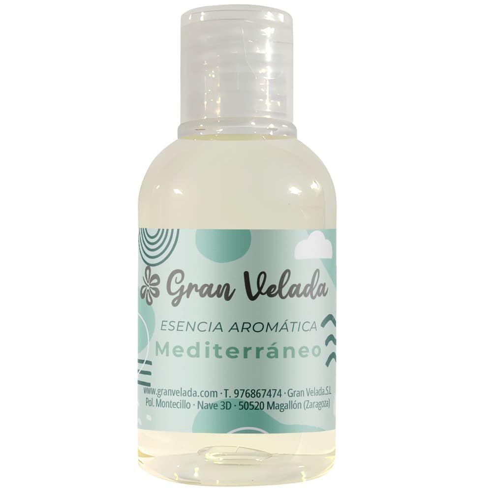 Gran Velada - Duftöl Mittelmeer Aroma 5000 ml | Ätherisches Öl für Kerzen, Seifen und Kosmetik, Frische Meeresbrise, Hochkonzentriertes Parfümöl für DIY-Produkte, Aquatische Noten