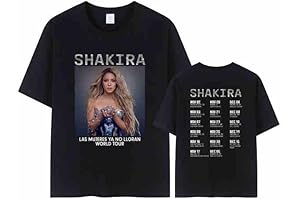 Unisex Las Mujeres N0 Ll0ran Concert Tour 2024 T-shirt Cover