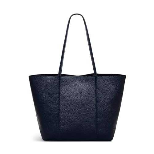 Image of RADLEY London Henrietta Place Women's Large Leather Open Top Tote Bag, Ink