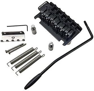 Babicz FCHZ2PTBKP Full Contact Hardware Z Series 2-Point Strat Tremolo, Black