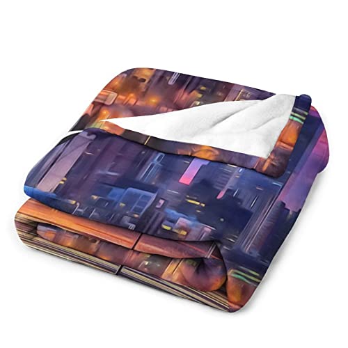 Couverture en flanelle Denver en peluche de microfibre haute densité
